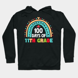 100th day Of School 11th grade Teacher Hoodie